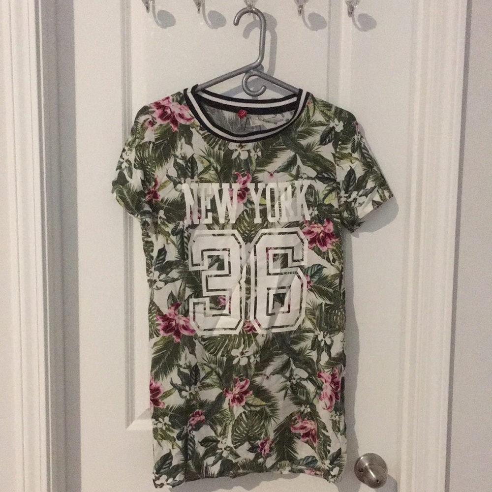 Mini casual t-shirt dress